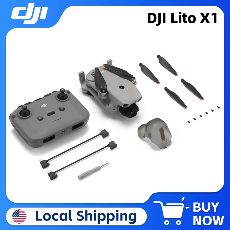 Drone X1 Rc - DJI Lito X1 Intelligent Drone 48MP