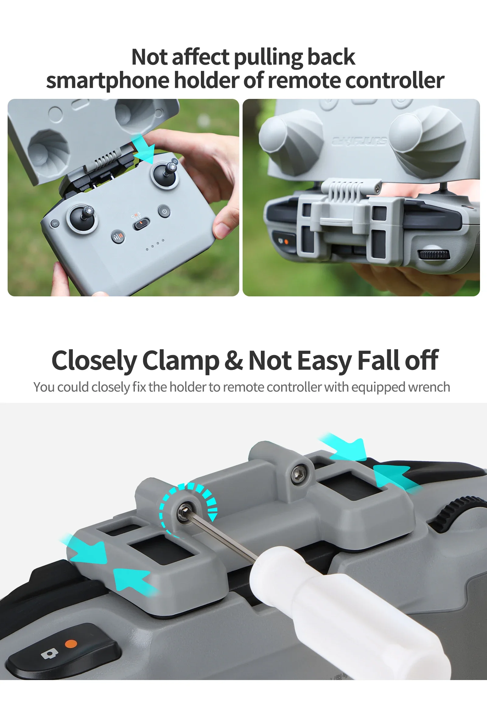 2 in 1 Controller Protector Su - Drone Dji Rc Mini 3 ulasan dan harga