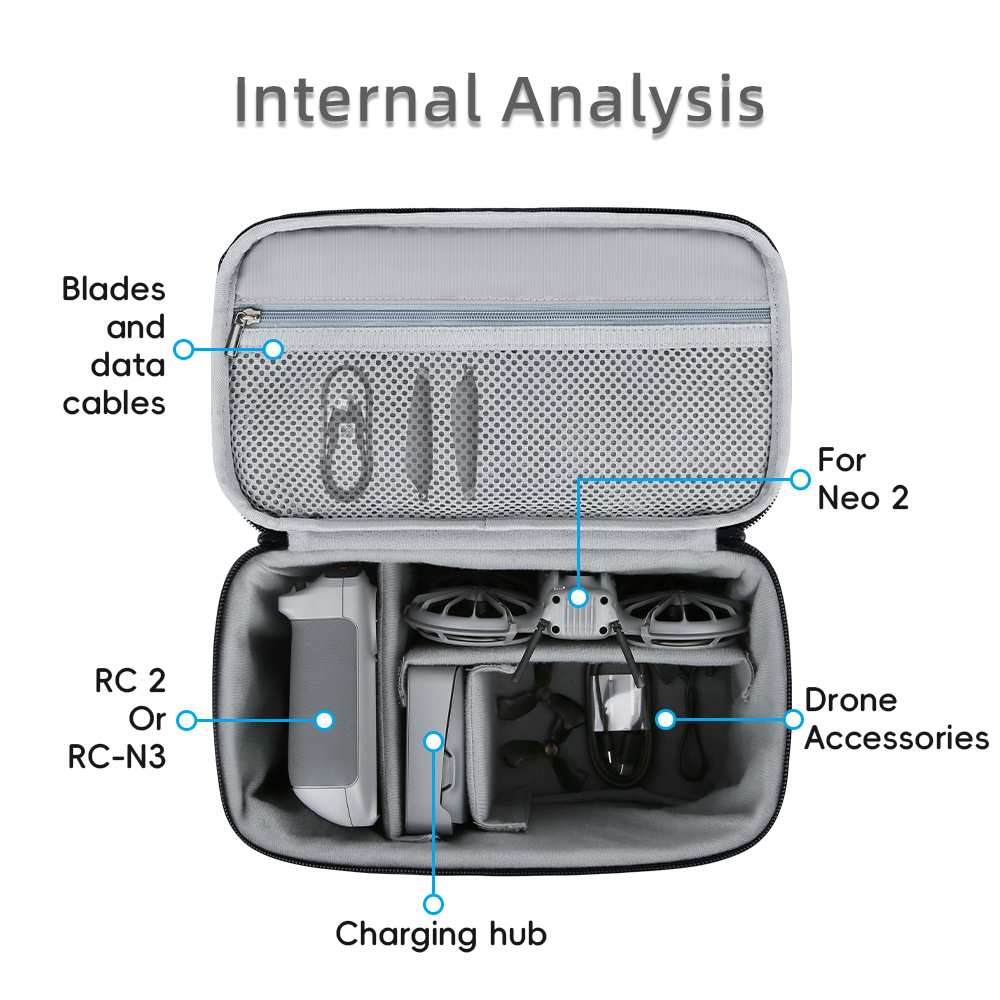 Carry Case for DJI Neo 2/Lito  - Drone X1 Rc ulasan dan harga