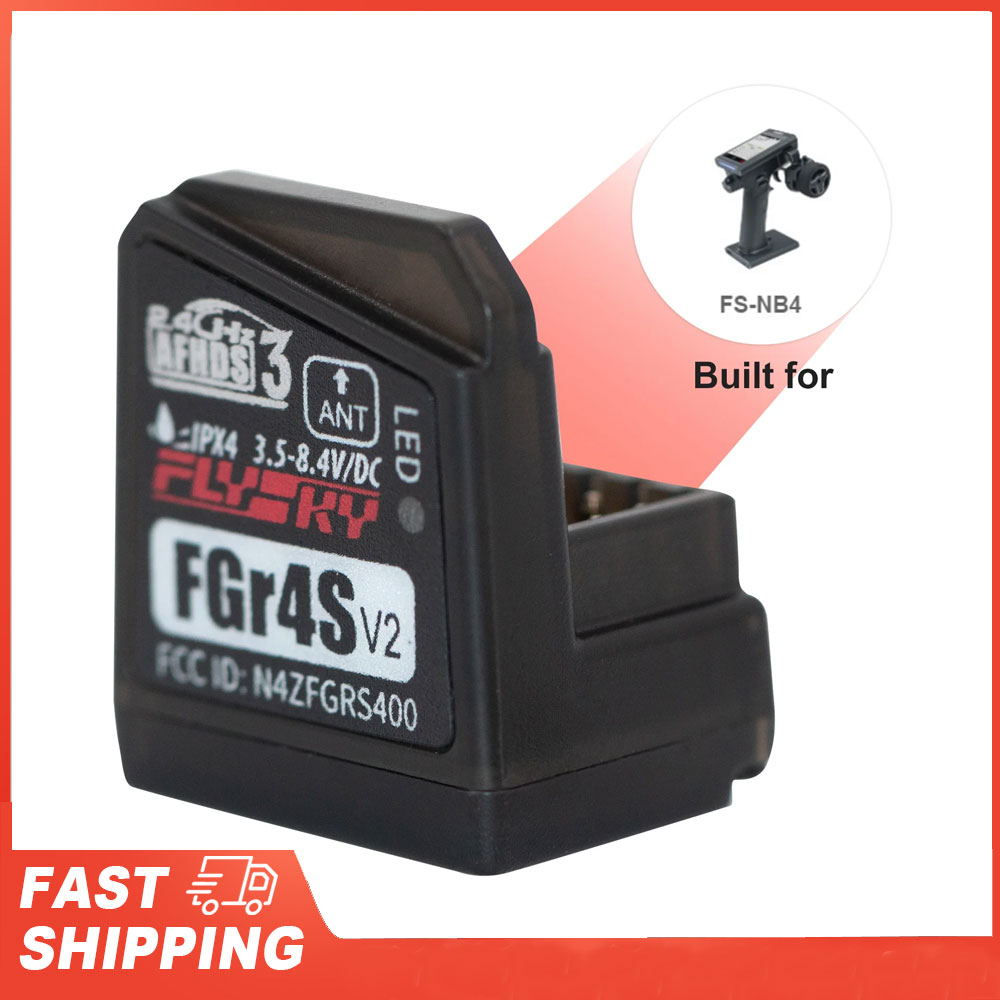 Flysky FGR4S V2 Receiver AFHDS - Joystick Rc Drone ulasan dan harga