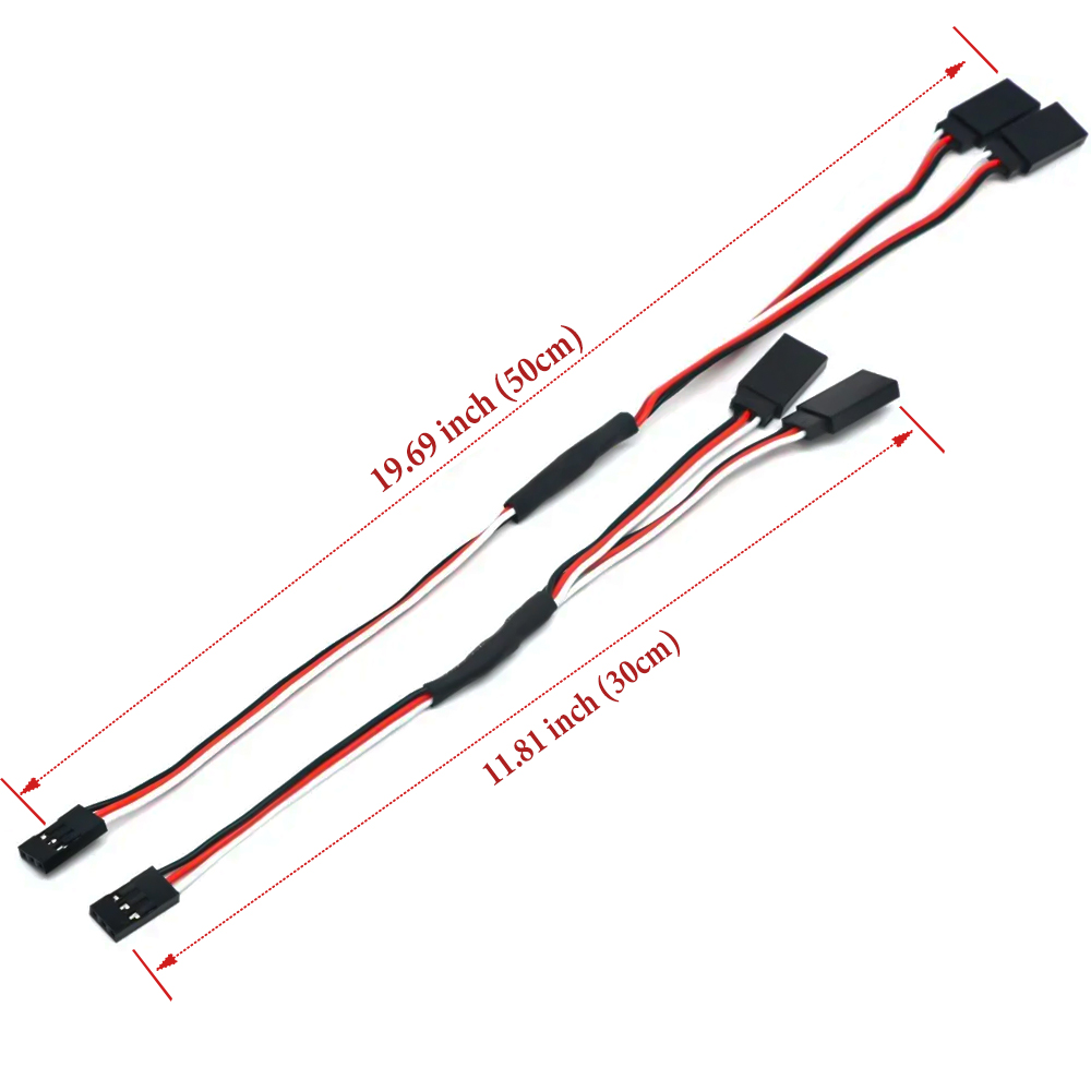 5/8/10pcs RC Servo Y Extension - Drone Rc Jet ulasan dan harga