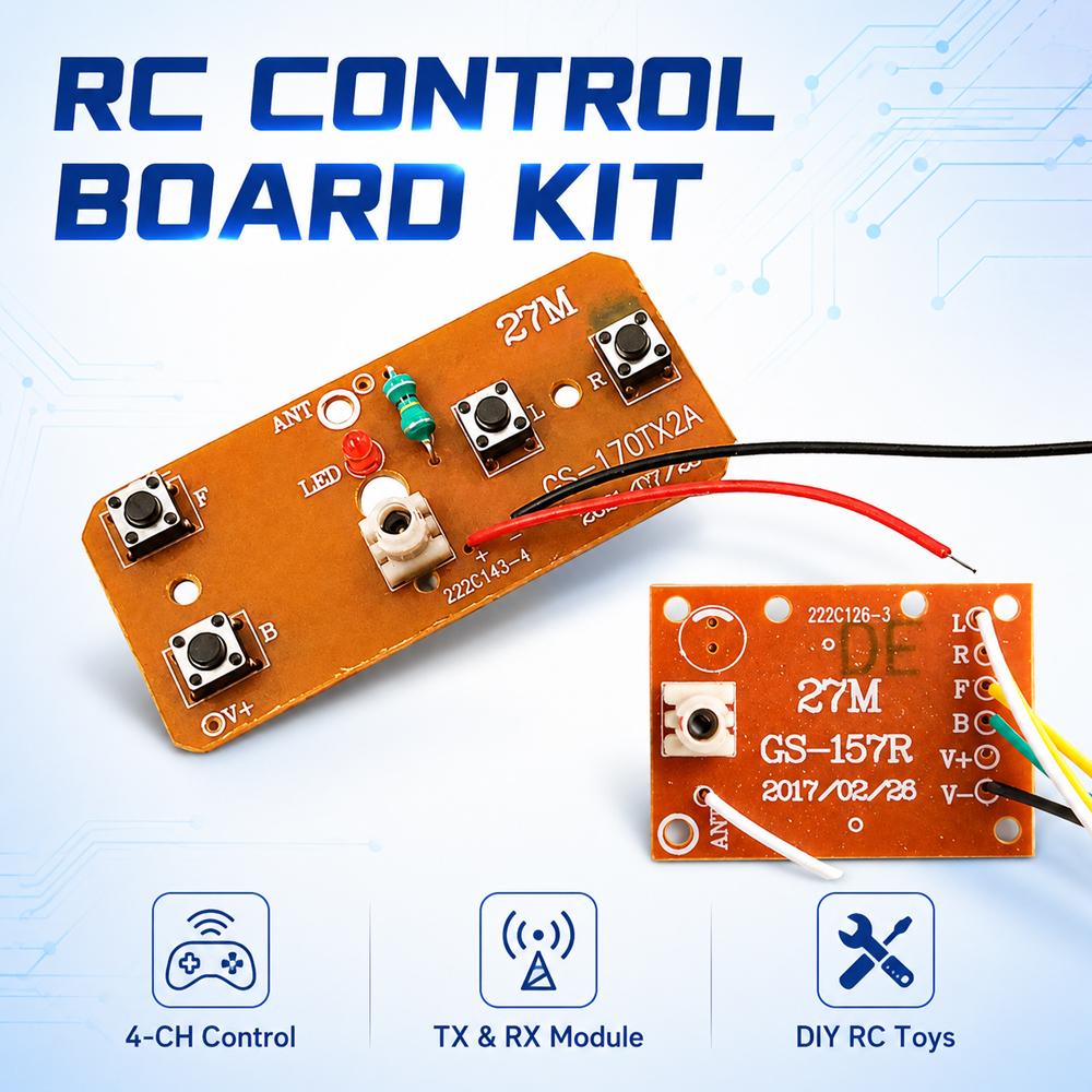 27MHz Remote Control Kit 4CH W - Joystick Rc Drone ulasan dan harga