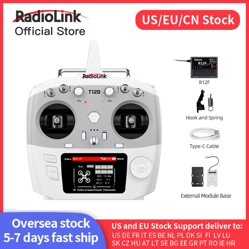 Radiolink T12D ELRS 12 Channel - Joystick Rc Drone ulasan dan harga