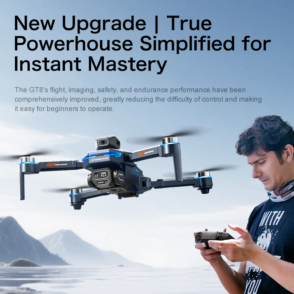 New GT8 RC Drone With 1080P Wi - Drone Rc Price ulasan dan harga