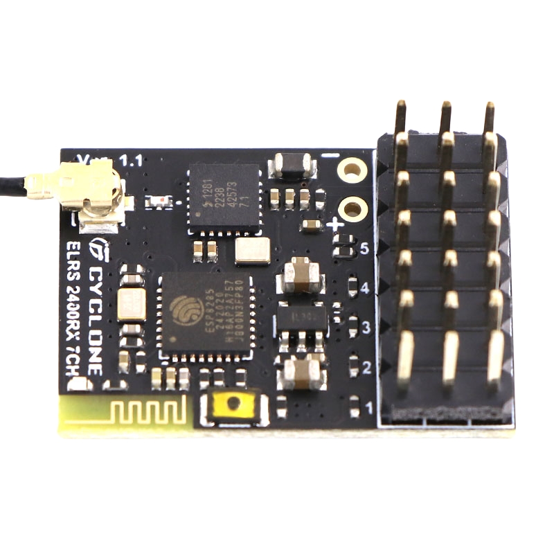 ELRS 2.4G PWM 7CH 6CH CRSF Rec - Drone Rc Quadcopter Controller ulasan dan harga