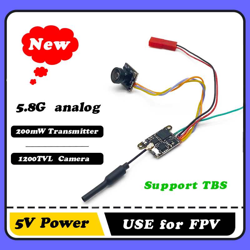 SLONWAKE 5.8G 1200TVL FPV Came - Drone Rc Airplane ulasan dan harga