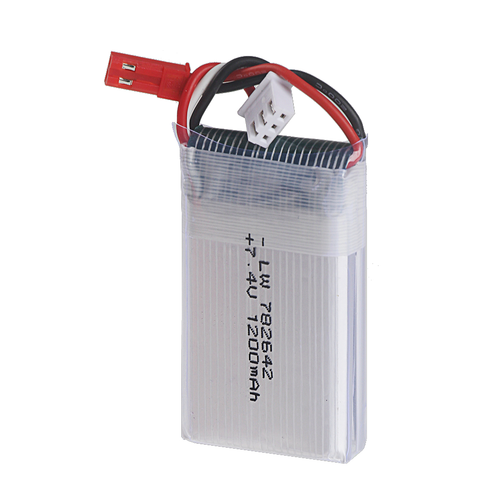 7.4v 1200mah Lipo Battery with - Drone Mjx Rc ulasan dan harga