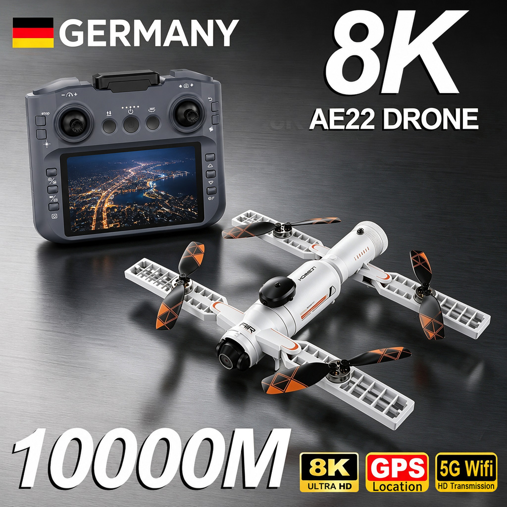 Upgraded AE22 PRO MAX Foldable - Drone Rc Price ulasan dan harga