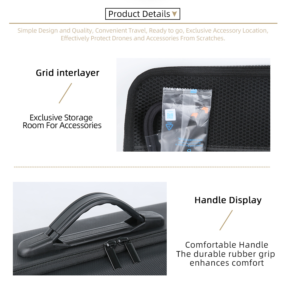 Storage Bag Carrying Case For  - Drone X1 Rc ulasan dan harga
